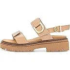 Camel Crinkle Patent Leather