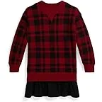 Edged Overcheck Holiday Red