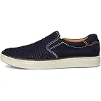 Navy Woven Tumbled Nubuck