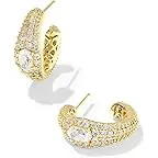 Gold Metal White CZ