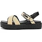 Natural Raffia/Black Nappa Leather