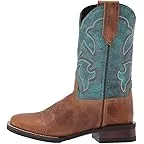 Tan Leather Vamp/Blue Leather Vamp