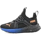 PUMA Black/Orange Brick/Bluemazing