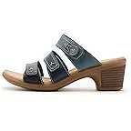 Navy Multi Leather