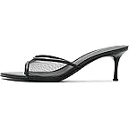 Black Patent Mesh
