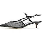 Black Mesh/Patent Leather