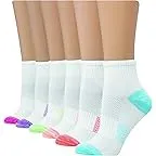 White With Color Heel & Toe