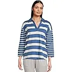 Bright Blue Blocked Stripe