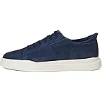 Navy Suede Leather