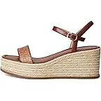Tan Raffia/Dark Cuoio Leather