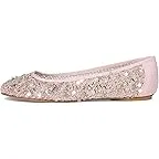 Pink Sequin Net Fabric