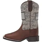 Distressed Brown/Sage Camo Print