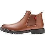 Cognac Faux Leather