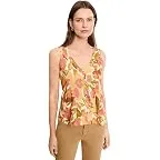 Tan Floral Multi