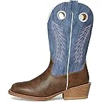 Brown Faux Leather Vamp