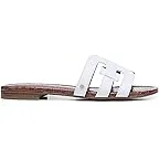 Bright White Vaquero Saddle Leather