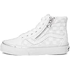 Metallic Checkerboard Silver/True White