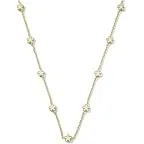 Gold White Enamel