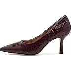Bloodstone Croc Print Leather