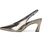 Pewter Snake Print Leather