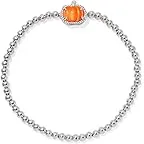 Silver Orange Mother Of Pearl