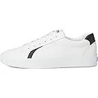 White / Black Leather