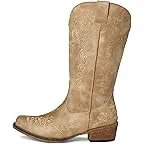 Vintage Beige Faux Leather