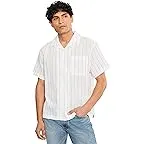 Ivory Aqua Stripe