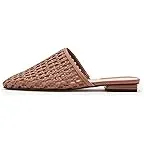 Dark Brown Woven Leather