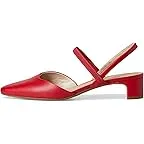 Fire Red Faux Leather