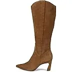 Dark Chestnut Brown Suede