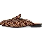 Brown Leopard Calfhair Multi