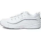White/Medium Blue Leather