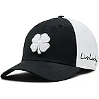 Black/White Hat/3d White Clover