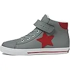 Gray/Red Leather
