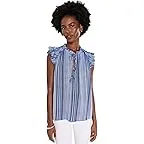 Chambray/Teal Multi Stripe
