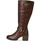 Dark Brown Wide Calf