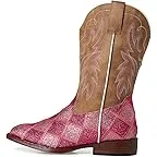 Pink/Light Pink Glitter Patchwork Vamp