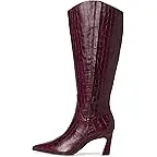 Cranberry Red Croco Leather