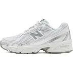 White/Silver Metallic