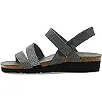 Graphite Striped Suede/Black Rivet Ornament