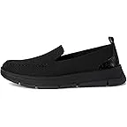 Black Knit/Croc Print/Black