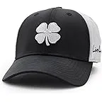 Grey/Black Hat/3d Grey Clover