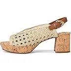 Natural/Tan Embroidered Raffia
