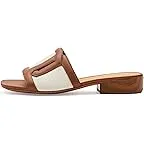 Canvas/Brown Faux Leather