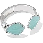 Vintage Silver Dark Teal Quartz