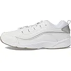 White/Light Grey Leather