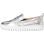 Silver Metallic Leather