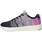 Navy/Fuchsia Engineered Knit