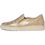 Micro-Perforation Gold Metallic Suede